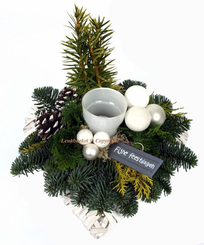 kerststuk bestellen en versturen